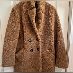 Oversized Teddy Coat